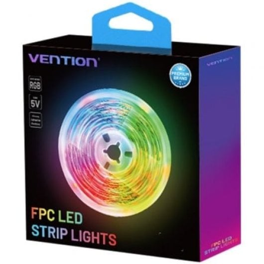 Vention PAAWJ Tira LED RGB 5m con Control Remoto y USB PC
