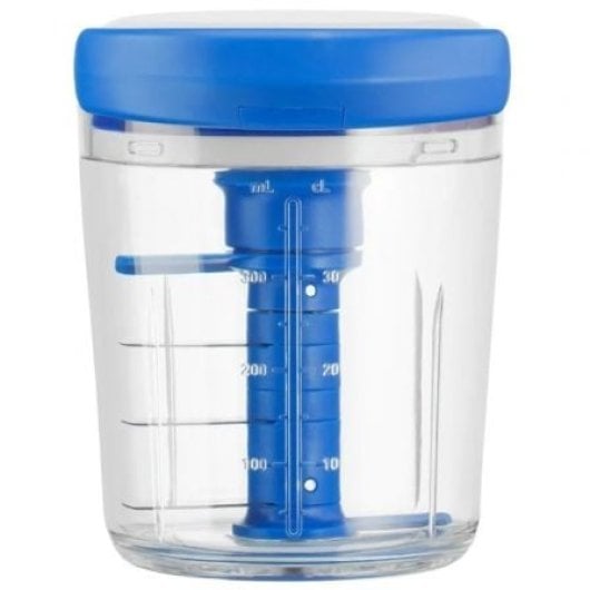 Tefal Chop & Shaker K1644344 Picadora Manual 0,45L Aço Inoxidável Jamie Oliver