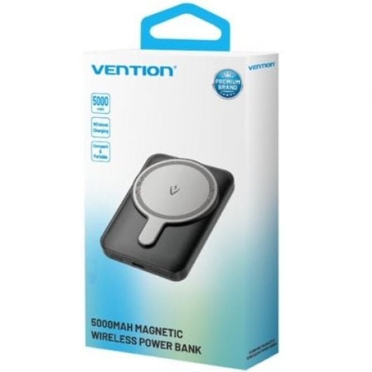Vention FHSW0 Powerbank 5000mAh 20W Wireless Blanca PC