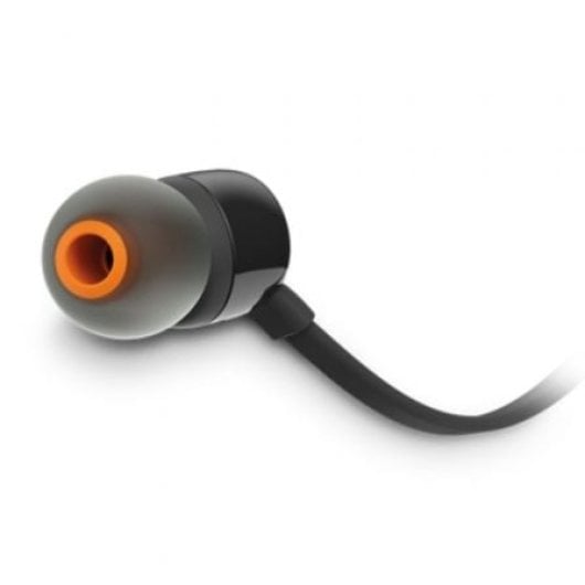 Écouteurs intra-auriculaires JBL Tune 160 avec microphone jack 3,5 mm, noir