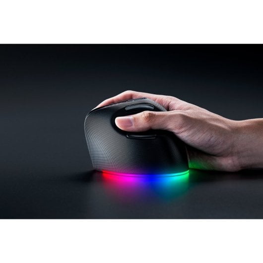 Razer Pro Click V2 Vertical Ratón Óptico Gaming Inalámbrico Bluetooth 30000 DPI Negro
