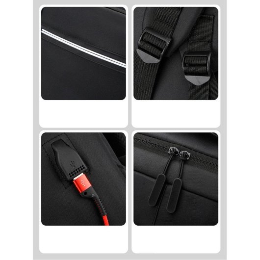Cool Mochila Ordenador Portátil 15-16 Pulg Porto Negro