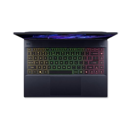Acer Predator PHN14-51-7285 Intel Core Ultra 7 155H Computer portatile 36,8 cm (14.5") 3K 16 GB LPDDR5x-SDRAM 1 TB SSD NVIDIA GeForce RTX 4060 Wi-Fi 6E (802.11ax) Windows 11 Home Italiano Nero