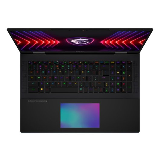 MSI Titan 18 HX A14VIG-293IT Intel® Core™ i9 i9-14900HX Laptop 45,7 cm (18") UHD+ 64 GB DDR5-SDRAM 2 TB SSD NVIDIA GeForce RTX 4090 Wi-Fi 7 (802.11be) Windows 11 Pro Schwarz