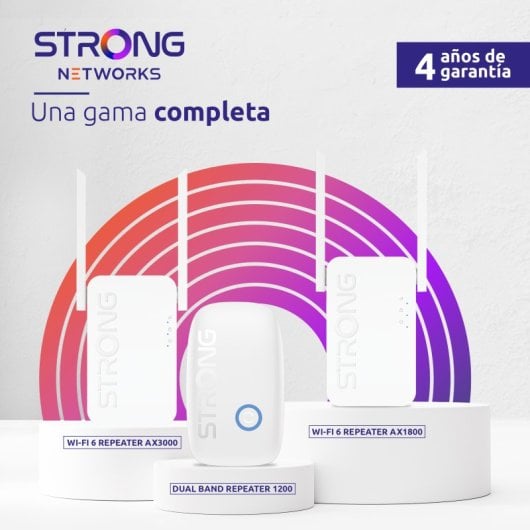 Strong Repeater 1200 WIFI5 Repetidor de Doble Banda 1200