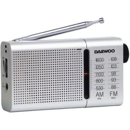 Radio FM/AM Portable Avec Antenne Télescopique - Compacte, Alimentation Par Piles AA, Son Clair | Idéale Pour Intérieur, Extérieur, Urgences