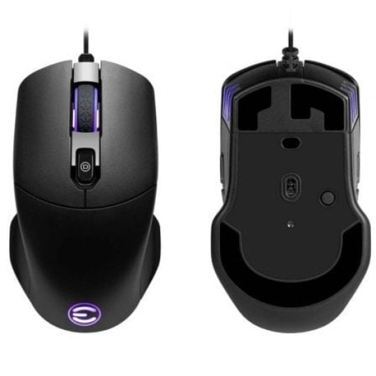 EVGA X12 Ratón Gaming 16000 DPI RGB Ambidiestro USB 8 Botones Ligero