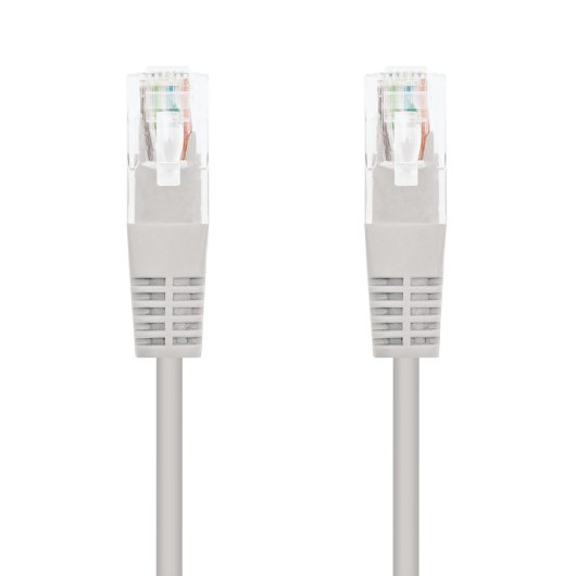 Nanocable 10.20.1300 Cable Red Cat6 0.5m RJ45 S/FTP Gris