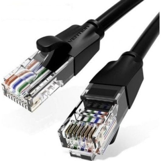Vention IBEBL Cable Ethernet Cat.6 RJ45 1000Mbps 10m Negro