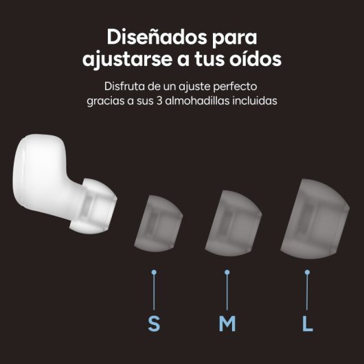 Ksix Neutron Auriculares Inalámbricos, Usb-c, Diseño Compacto, Mosquetón, 4h+16h Auto., Llamadas, Verde