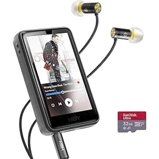 Lecteur HiFi HiBy R1 DSD256 Bluetooth 5.1 32 Go Écran tactile Casque Yves