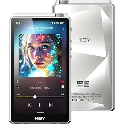 Lecteur DAC HiBy R6III 4 CS43198 4 Go 64 Go Android 12 Classe A/AB Bluetooth 5 Wi-Fi 2 To