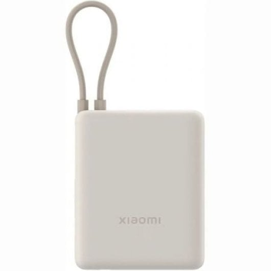 Xiaomi 33W Powerbank 10000mAh Beige Cable Integrado Power Bank