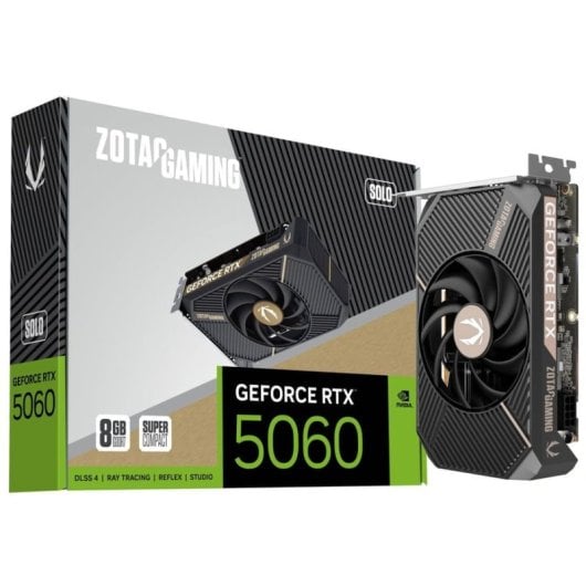 ZOTAC GAMING GeForce RTX 5060 SOLO 8GB GDDR7 Reflex 2 RTX AI DLSS4