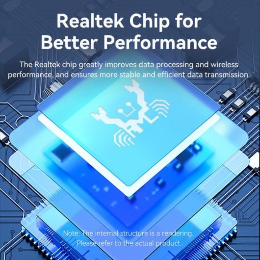 Vention KDTB0 USB-WLAN-Adapter AC650 Dualband Antenne 6dBi Schwarz