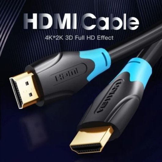 Vention AACBI Cable HDMI 2.0 4K 3m Negro