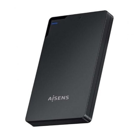 Boîtier externe AISENS ASE-2520B 2,5″ SATA USB 3.1 sans outil Noir