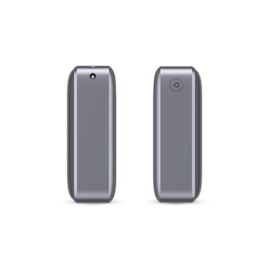 Power Bank Ksix da 10.000 mAh, ricarica rapida PD da 22,5 W, ricarica simultanea, cavo convertibile USB-C + passante, display LED, nero