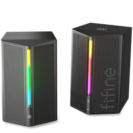 Altoparlanti Fifine Gaming 2.0 con cavo 4W e illuminazione RGB personalizzabile