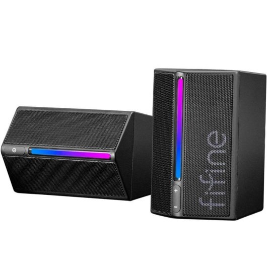 Altoparlanti Fifine Gaming 2.0 con cavo 4W e illuminazione RGB personalizzabile