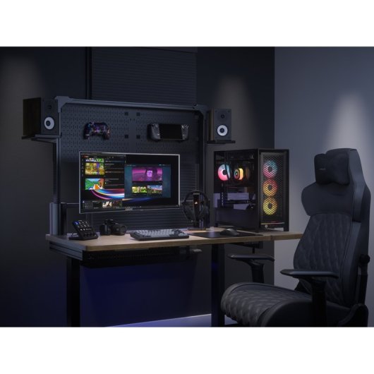 Corsair FRAME 5000 RS ARGB Torre E-ATX Cristal Templado USB-C Negra