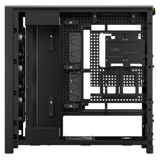 Corsair FRAME 5000 RS ARGB Torre E-ATX Cristal Templado USB-C Negra