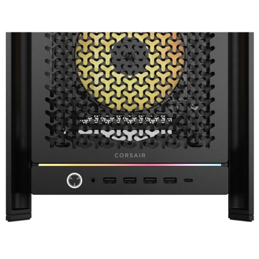 Corsair FRAME 5000 RS ARGB Torre E-ATX Cristal Templado USB-C Negra