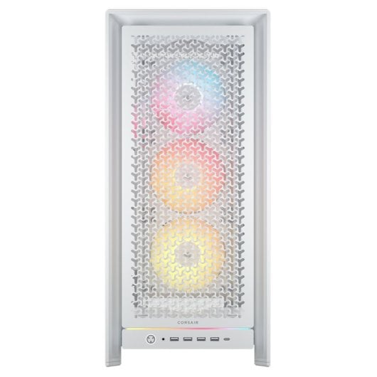 Corsair FRAME 5000 RS ARGB Torre E-ATX Cristal Templado USB-C Blanca