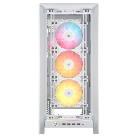 Corsair FRAME 5000 RS ARGB Torre E-ATX Cristal Templado USB-C Blanca