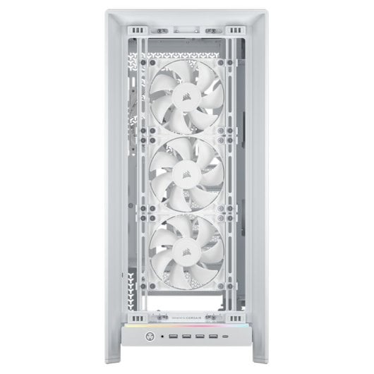 Corsair FRAME 5000 RS Torre E-ATX Cristal Templado USB-C Blanca
