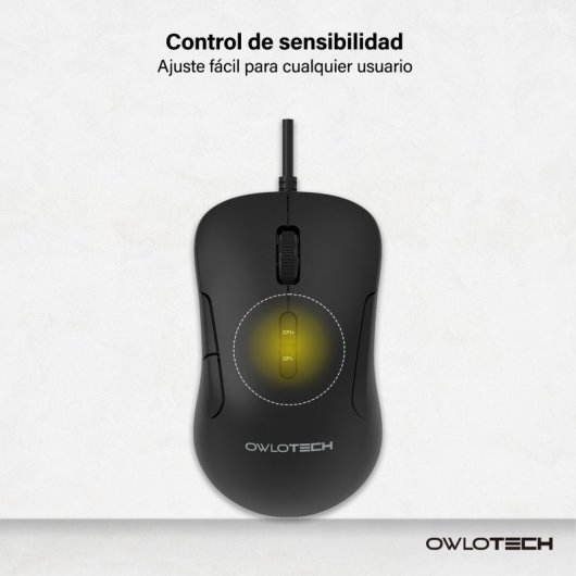 Owlotech MK500 Combo Teclado y Ratón Negro
