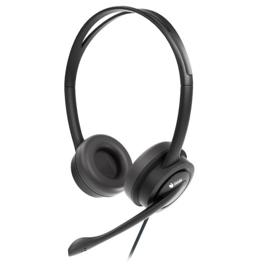 PcCom Essential Auriculares de Oficina con Micrófono Negros