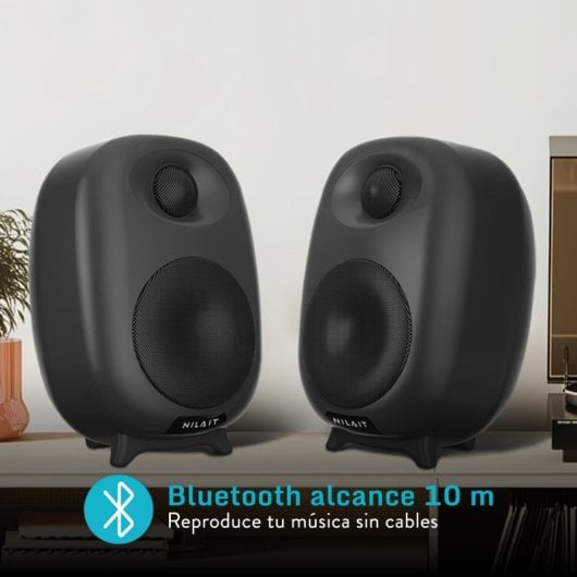 Nilait ACUSTIQ Altavoces Bluetooth 60W Negros