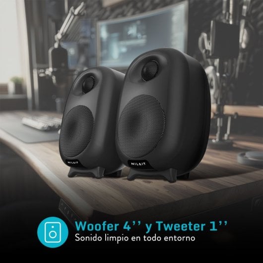 Nilait ACUSTIQ Altavoces Bluetooth 60W Negros