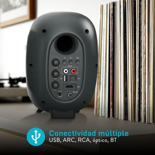 Nilait ACUSTIQ Altavoces Bluetooth 60W Negros