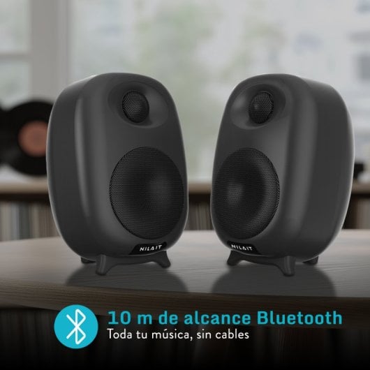 Nilait ACUSTIQ Altavoces Bluetooth 50W Negros