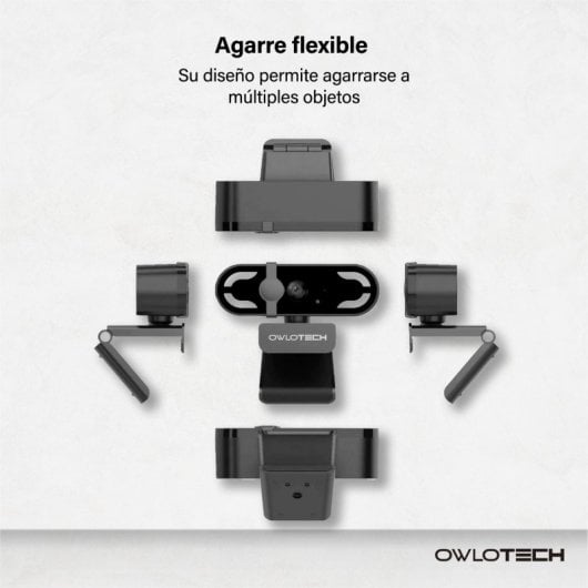 Owlotech C300 Webcam Full HD 1080p/30fps Negra