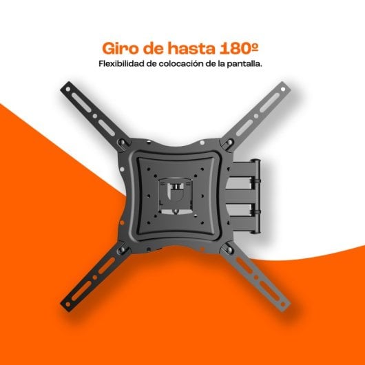PcCom Essential Soporte TV 17 a 55" VESA 200x200/400x400 Máx 35Kg