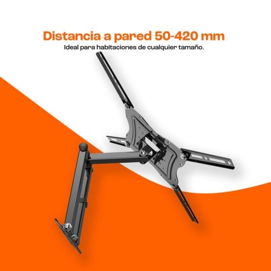 PcCom Essential Soporte TV 17 a 55" VESA 200x200/400x400 Máx 35Kg