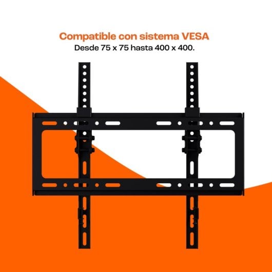 PcCom Essential Soporte TV 23 a 65" VESA 200x200/400x400 Máx 35Kg