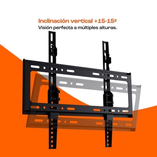 PcCom Essential Soporte TV 23 a 65" VESA 200x200/400x400 Máx 35Kg