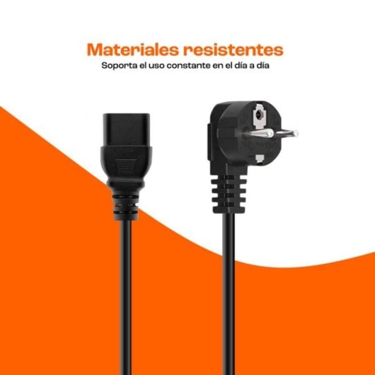 Cabo Alimentação IEC 320 C19 a CEE 7/7 Schuko 1.8m 16A Preto