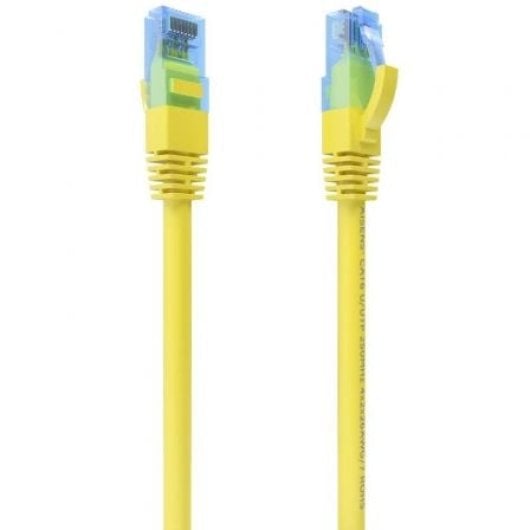 Aisens A135-0829 Cable de Red RJ45 Cat.6 25cm Amarillo