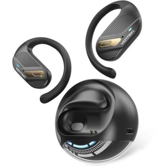 Vention OpenBeat O12 Open Ear Bluetooth-Sportkopfhörer Schwarz