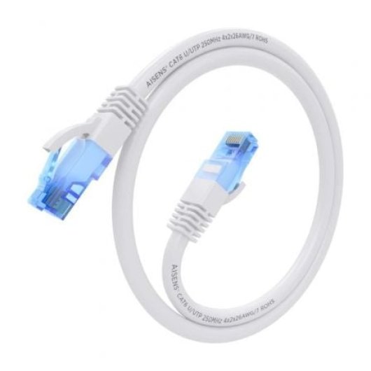 AISENS A135-0826 Cable de Red Cat.6 UTP RJ45 10m Blanco