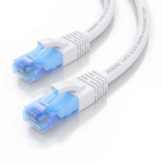 AISENS A135-0826 Cable de Red Cat.6 UTP RJ45 10m Blanco