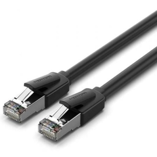 Vention IKKBF Cable de Red RJ45 SFTP Cat.8 1m Negro
