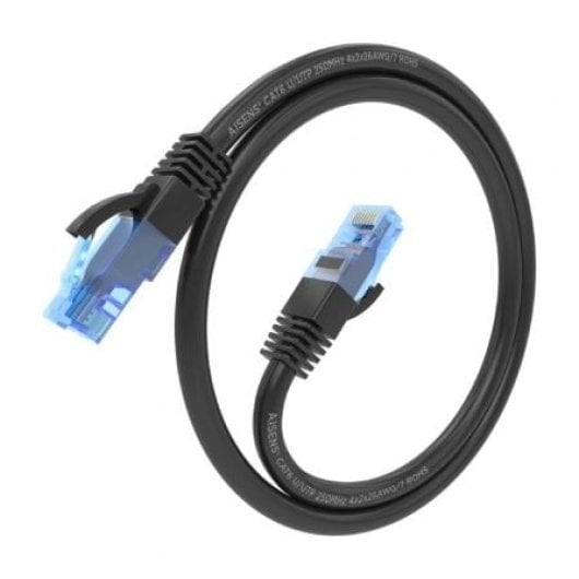 Aisens A135-0846 Cable de Red RJ45 Cat.6 3m Negro