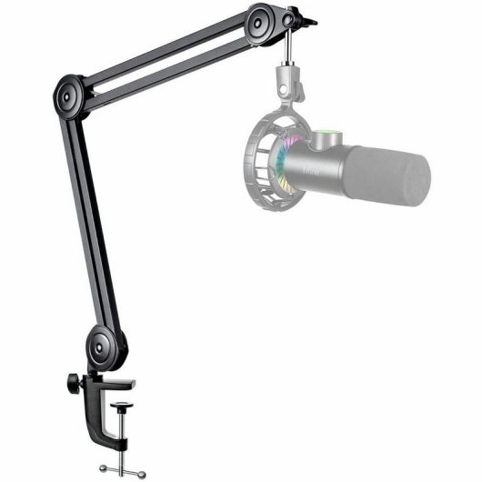 Fifine BM63 Soporte de Brazo Articulado para Micrófono hasta 2Kg Metal Negro