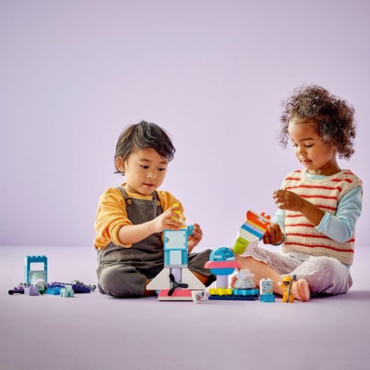 Lego Duplo Aventura en Lanzadera Espacial 3en1 +3 Años